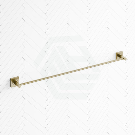 G#2(Gold) Fienza Sansa 900Mm Single Towel Rail Urban Brass Brushed Gold Rails