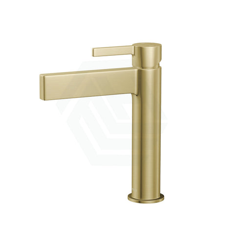 G#2(Gold) Fienza Sansa Basin Mixer Urban Brass Short Mixers