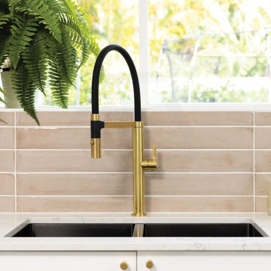 G#2(Gold) Fienza Sansa Pull Down Sink Mixer Urban Brass Mixers