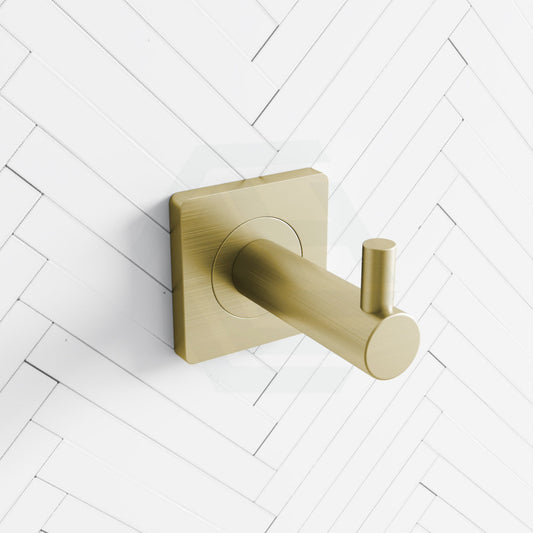 G#2(Gold) Fienza Sansa Robe Hook Urban Brass Brushed Gold Hooks