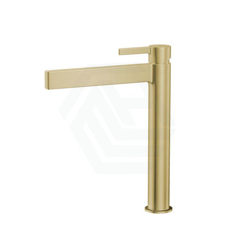 G#2(Gold) Fienza Sansa Tall Basin Mixer Urban Brass Solid Mixers