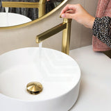 G#2(Gold) Fienza Sansa Tall Basin Mixer Urban Brass Solid Mixers