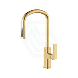 G#2(Gold) Fienza Tono Urban Brass 360 Swivel Pull Out Kitchen Sink Mixer Tap Mixers