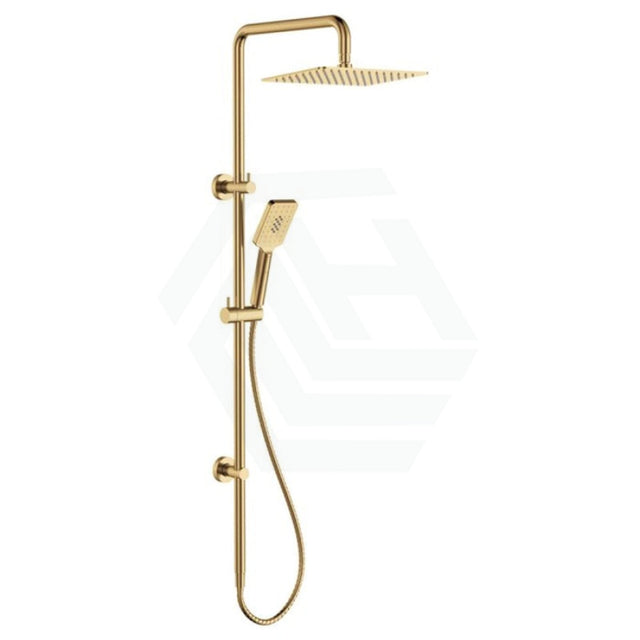 G#2(Gold) Fienza Tono Urban Brass Twin Shower Top Water Inlet Showers