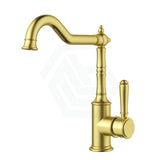 G#9(Gold) Ikon Clasico Brushed Gold Solid Brass Sink Mixer With Brass/Ceramic Handle Swivel Mixers