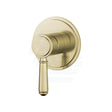 G#2(Gold) Ikon Clasico Brushed Gold Wall Mixer With Brass/Ceramic Handle Mixers