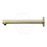 G#8(Gold) Meir 400Mm Round Wall Mounted Shower Arm Tiger Bronze Black Arms