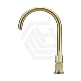 G#2(Gold) Meir Gooseneck Round Pvd Tiger Bronze 360° Swivel Kitchen Mixer Tap Sink Mixers