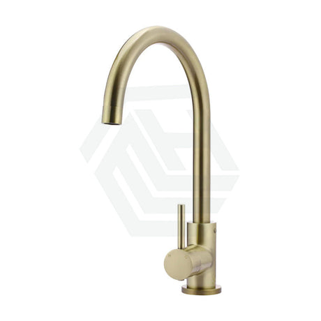 G#2(Gold) Meir Gooseneck Round Pvd Tiger Bronze 360° Swivel Kitchen Mixer Tap Sink Mixers