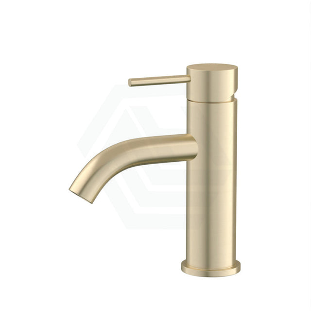 G#2(Gold) Meir Piccola Tiger Bronze Short Basin Mixer Tap Solid Brass Mixers