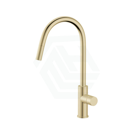 G#2(Gold) Meir Pvd Tiger Bronze Round Pinless Piccola 360° Swivel Pull Out Kitchen Mixer Tap Sink