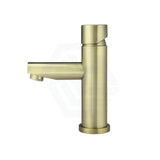 Meir Round Pinless Basin Mixer Pvd Tiger Bronze Short Mixers