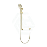 G#8(Gold) Meir Round Three Function Hand Shower On Rail Column Pvd Tiger Bronze With Handheld