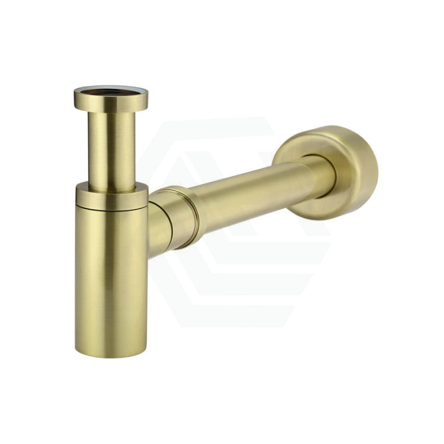 G#2(Gold) Meir Tiger Bronze Round Bottle Trap For 32Mm Basin Waste 40Mm Outlet Solid Brass Traps