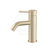 G#2(Gold) Meir Tiger Bronze Round Curved Basin Mixer Solid Brass Short Mixers