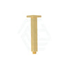 G#3(Gold) 316Mm Square Vertical Ceiling Shower Arm Brushed Gold Arms