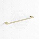 G#3(Gold) Flores 600/800Mm Single Towel Rail Brushed Gold Rails