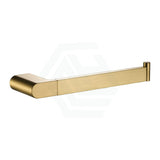 Flores Brushed Gold Towel Bar Brass & Zinc Alloy Hand Holders