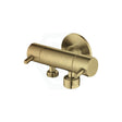 G#5(Gold) Linkware Brass Brushed Gold Dual Control Toilet Bidet Diverter Mini Cistern Cock