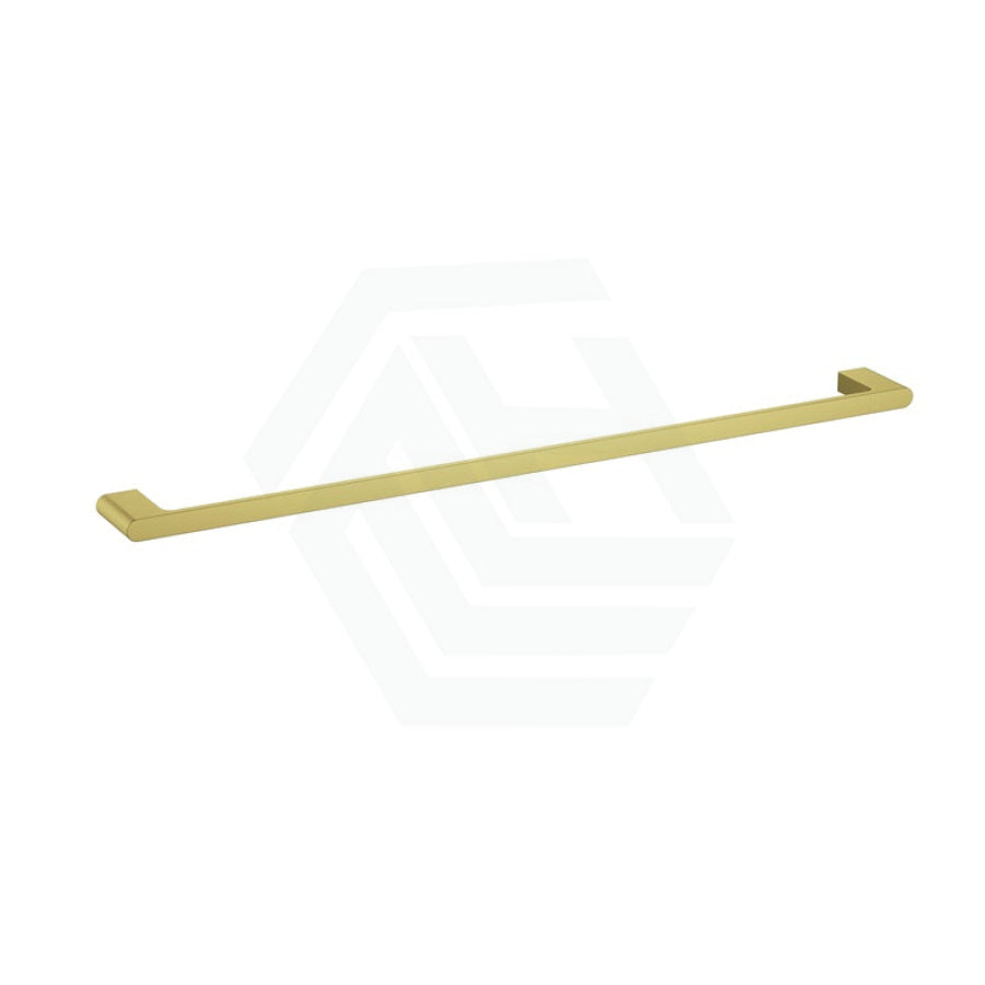 G#4(Gold) Cora 600/800Mm Single Towel Rail Brushed Gold Rails