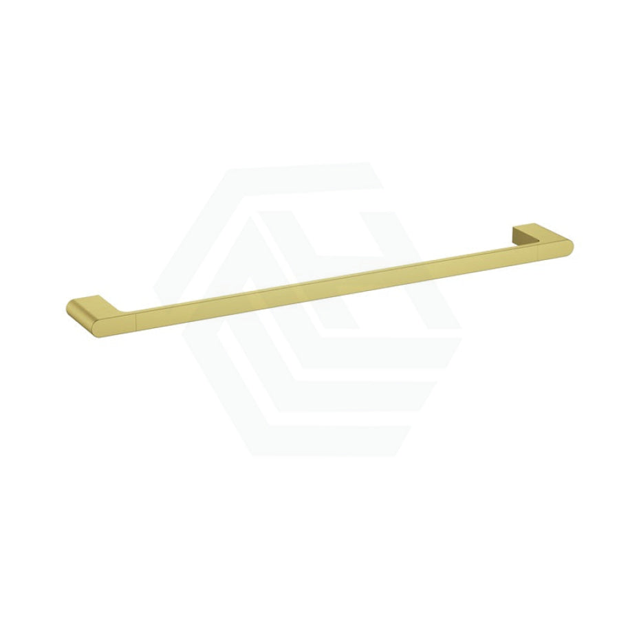 G#4(Gold) Cora 600/800Mm Single Towel Rail Brushed Gold Rails