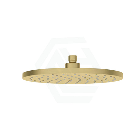 G#4(Gold) Otus 250Mm Round Plastic Overhead Shower Head Brushed Gold Heads