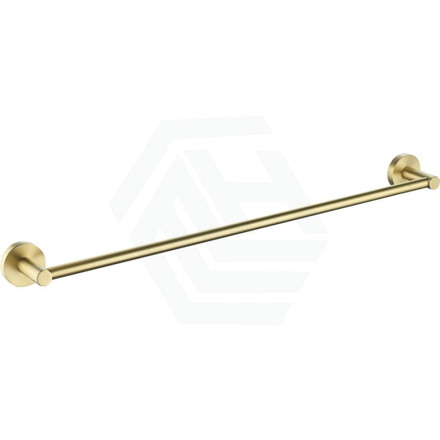 G#4(Gold) Otus 600/750Mm Round Brushed Gold Single Towel Rail Rails