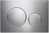 Geberit Sigma20Kh Toilet Button Chrome Plate Matt Trim For Concealed Cisterns 115.882.kh.1