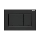 Geberit Sigma30Mbm Matt Black Plate Offset Trim Fingerprint-Resistant Button For Toilet Cistern