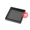 M#1(Gunmetal Grey) Aquaperla 120Mm Gunmetal Grey Floor Waste Drain Tile Insert 80Mm Outlet Wastes