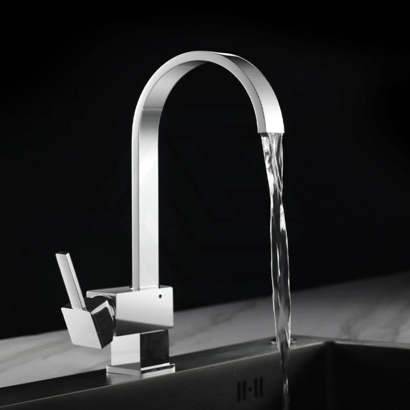 Gooseneck Chrome 360° Swivel Kitchen Sink Mixer Tap Products