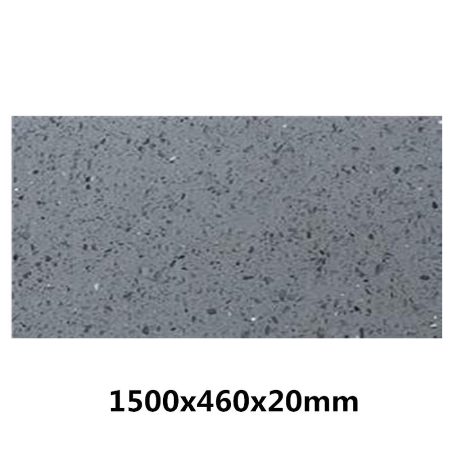 Grey With Speckles Stone Top For Above Counter Ceramic Basins 600 750 900 1200 1500Mm X 460X20Mm