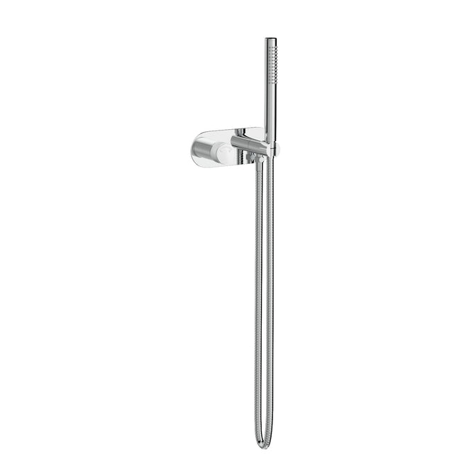 Round Chrome Handheld Shower Set with Mixer