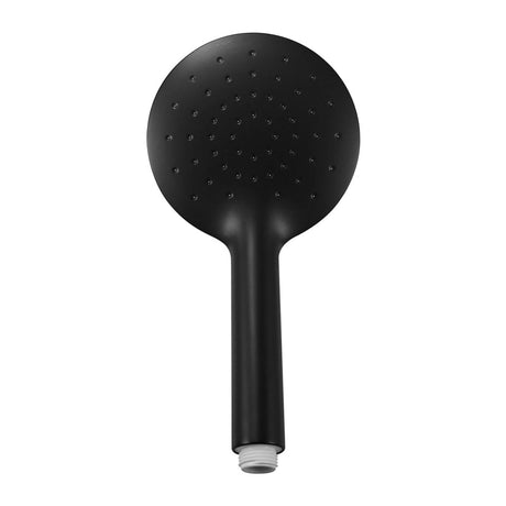 ABS Handheld Shower Round Matt black