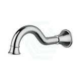 Ikon Clasico Chrome Bath Spout Water Brass Wall Spouts