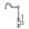 Ikon Clasico Chrome Solid Brass Sink Mixer With Brass/Ceramic Handle Swivel Mixers