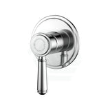 Ikon Clasico Chrome Wall Mixer With Brass/Ceramic Handle Mixers