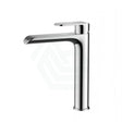 Ikon Kara Solid Brass Chrome Tall Basin Mixer Tap For Vanity And Sink Mixers