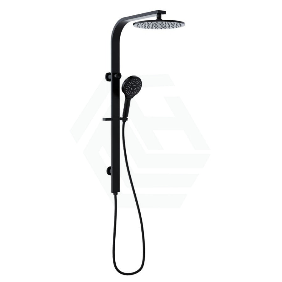 Ikon Combined Twin Shower Regal Matt Black