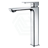 Ikon Seto Solid Brass Chrome Tall Basin Mixer Tap For Vanity And Sink Mixers