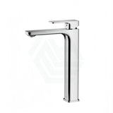 Ikon Seto Solid Brass Chrome Tall Basin Mixer Tap For Vanity And Sink Mixers