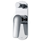 Ikon Sulu Solid Brass Chrome Bath/Shower Wall Mixer With Diverter Mixers With