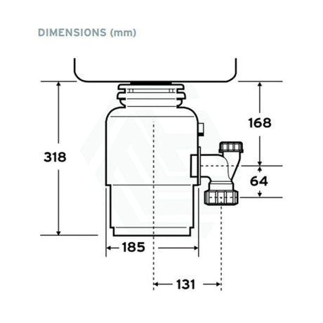 Insinkerator E75 Food Waste Disposer