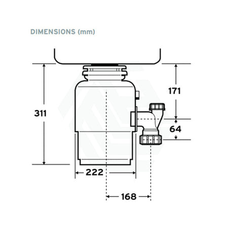 Insinkerator Evolution® 150 Food Waste Disposer