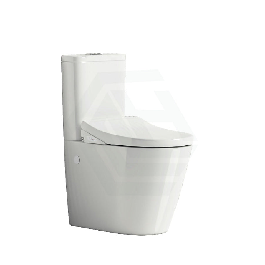 Intelligent Electric Remote Control Toilet Cover Seat With Tornado Silent High End Back To Wall