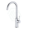 Jomoo Aurelia Single Handle Chrome Round Brass Swivel Kitchen Sink Mixer Mixers