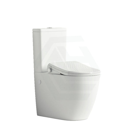 Jomoo Smart Electric Bidet Seat With Back To Wall Ceramic Toilet Suite Rimless Suites