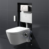 Jomoo Wall Hung Smart Toilet Pan With Inwall Cistern Push Button