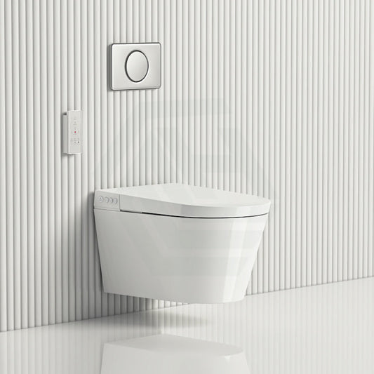 Jomoo Wall Hung Smart Toilet Pan With Inwall Cistern Push Button