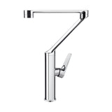 Chrome Brass Kitchen Mixer Tap 360° Swivel Spout & Body 90° Lever Handle Products